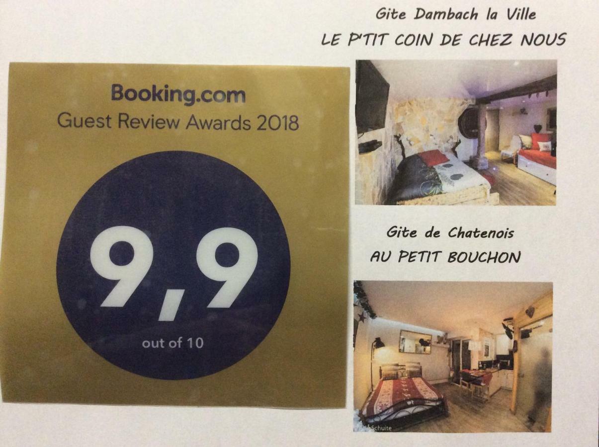 Le P'Tit Coin De Chez Nous Villa Dambach Kültér fotó